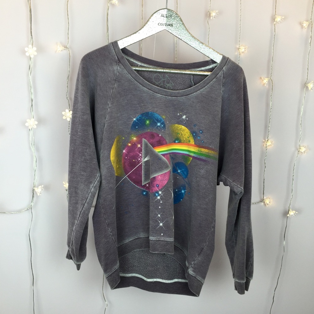 Chaser Pink Floyd Graphic Band Sweatshirt